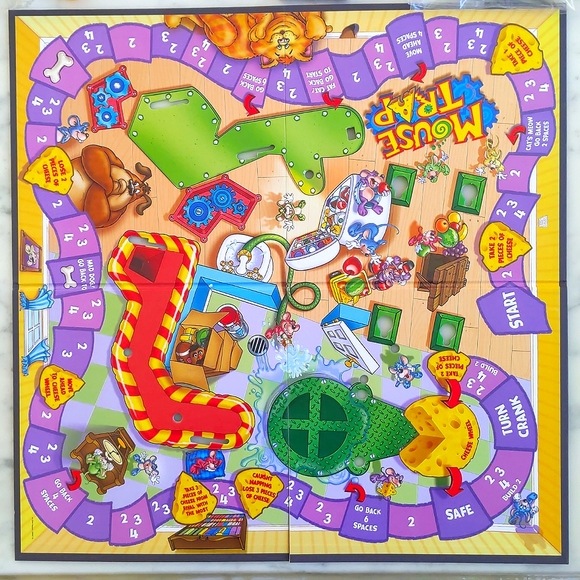 Vintage 2005 Hasbro Mouse Trap. A Game Of Zany Action On A Crazy Contraption! - Picture 3 of 7
